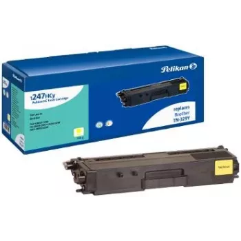 Pelikan kompatibel tonerkassette til Brother TN-329Y gul high yield