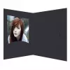 Daiber Opti-Line foto-lommer 5x7 cm sort - 100-pak