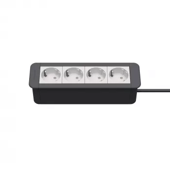 Kindermann CP Office Frame 4-vejs 4 x stikkontakt (7551000204)