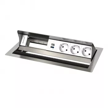 Kindermann CP Standard² VA 6f. 3xStr, 1xUSB bordtilslutningspanel