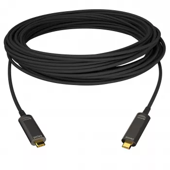 Kindermann USB 3.2 Gen 2 aktivt optisk kabel USB-C til USB-C 30 m (WLZ-5089 30m)