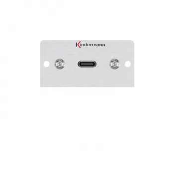 Kindermann Konnect Alu 50 USB-C USB 4-kompatibel dockingstation