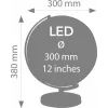 TROIKA globus STELLAR LIGHT TOUCH Antique oplyst skrivebordsglobus (G3011T-YEAO/AB)