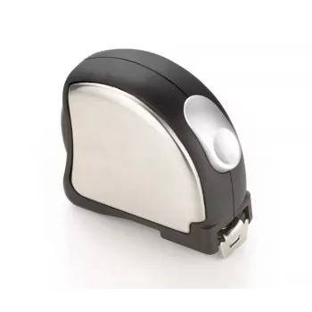 TROIKA ACCURATE mini-målebånd 2 m/6ft nøglering krom