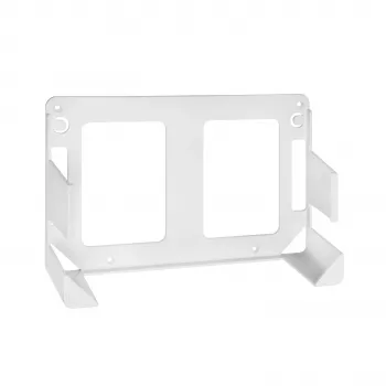 First Aid Only Wall Mount Bracket for First Aid Kit C, Pre-Drilled Holes, White/Grey