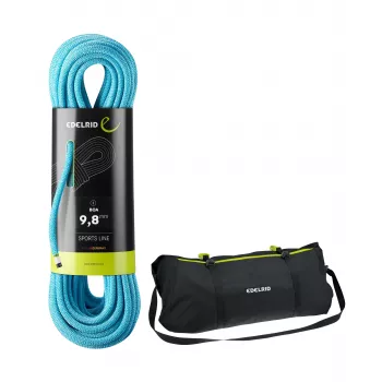 EDELRID Boa Rope 9.8mm 50m with Liner Cover