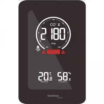TECHNO LINE WL1030 vejrstation luftkvalitetsmonitor CO2 temperatur luftfugtighed
