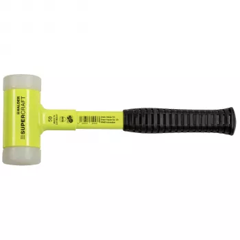 Halder SUPERCRAFT Soft-Face Schonhammer GG 50, gul, brudsikkert skaft