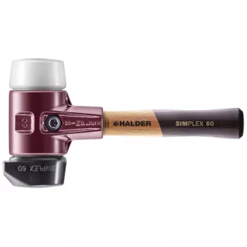 HALDER SIMPLEX soft hammer 60 mm gummi / Superplastic