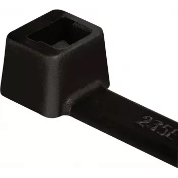 HellermannTyton T-serie kabelbinder med indvendig tandning, 460 mm x 7,6 mm, sort, PA66, 100 stk. (111-12660)