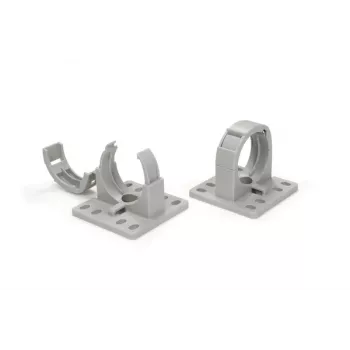 HellermannTyton IWS korrugeret rør-holder CTCC-IWS50-MB65-PA66/6HIRHS-GY 20