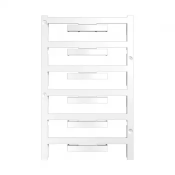 Weidmüller WAD 5 MC NE WS Terminal Block Marker - White - 48 Pieces