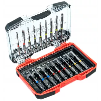 Conmetall Meister 18-delt bitsæt med magnetisk holder