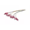 Synergy 21 fiber-pigtail LC 50/125 µm OM4 2 m 12-pak farvet