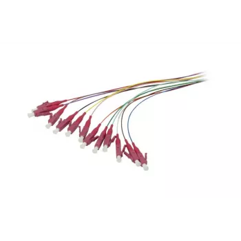 Synergy 21 fiber-pigtail LC 50/125 µm OM4 2 m 12-pak farvet