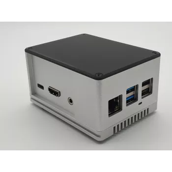ALLNET Rock Pi aluminiumscover ecoPI PRO HP sølv (RockPi_GH_PROHP_SV)