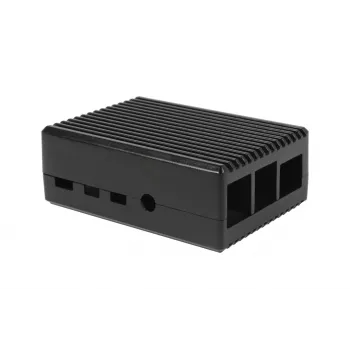 ALLNET Raspberry Pi 4 kabinetkit aluminium passiv køling sort
