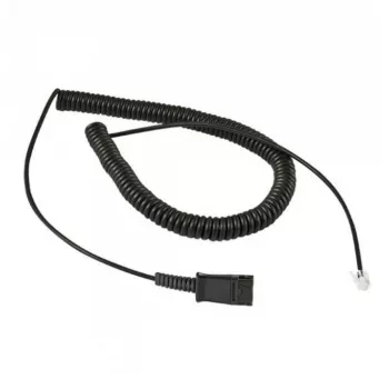 ALLNET Plusonic headset-adapterkabel Plantronics QD til RJ9 sort 0,6m (100-002-PA)