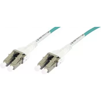 SYNERGY21 fiberoptisk patchkabel 7,5 m, 2xLC, OM3, multimode, 50/125 µm, duplex, blå/hvid (S216705)