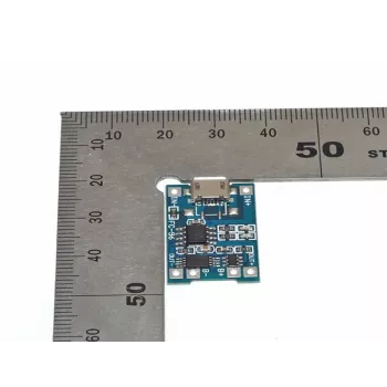 ALLNET 4duino 5V 1A Li-Ion-batteri Micro USB-lader med beskyttelsesmodul (ALL_OY_3404)