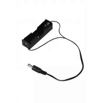 ALLNET Battery 1-pak til 18650 Li-Ion-batteri med hulstik 5,1x2,1 mm