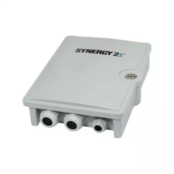 SYNERGY21 FTTH vægskab, IP55, 1x indgang/24x udgang 2mm eller 2x udgang 4-12mm