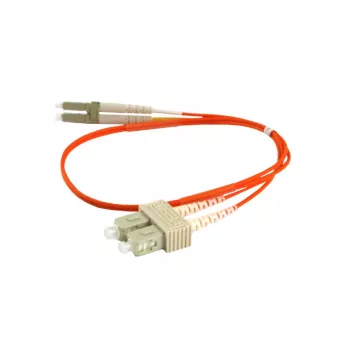SYNERGY21 fiberoptisk patchkabel 0,5m OM2 LC til SC duplex orange