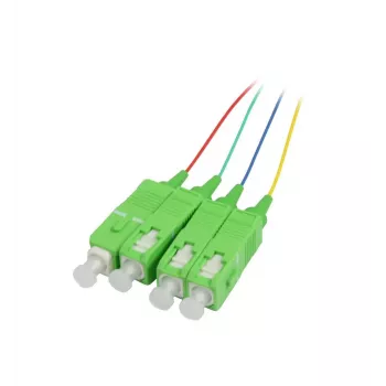 Synergy 21 LWL-pigtail SC/APC 9/125µm 1,5m OS2 4-pak farvekodet G.657.A2 (S215599V1)