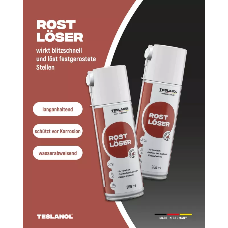 Teslanol rustløsningsspray 200 ml