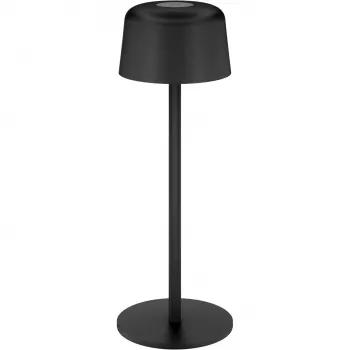GOOBAY Trådløs LED-bordlampe, størrelse S, 25 cm, sort