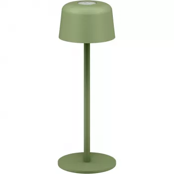 Goobay trådløs LED-bordlampe, størrelse S, 25 cm, grøn