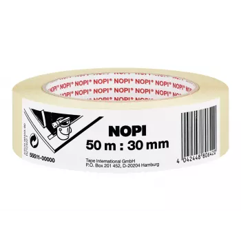 Tesa NOPI præcisionsmalertape 50 m x 30 mm gul/creme