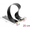 Delock M.2 Key M til 1 x OCuLink SFF-8612 konverter med 20 cm kabel