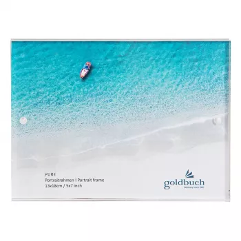 Goldbuch Pure akrylglas transparent enkeltbilledramme 13 x 18 cm rektangulær 180 mm