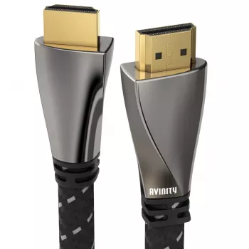HAMA Avinity HDMI-kabel med Ethernet - 1 m, sort