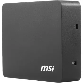 MSI Cubi NUC TWG S-007AT Mini PC, Intel Core i5-10210U, 8GB DDR4, 128GB SSD, Windows 11 Pro, sort