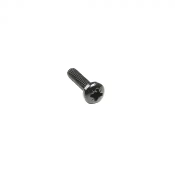 Adam Hall 5416 BLK Phillips linsehoved maskinskrue M6x20 mm sort