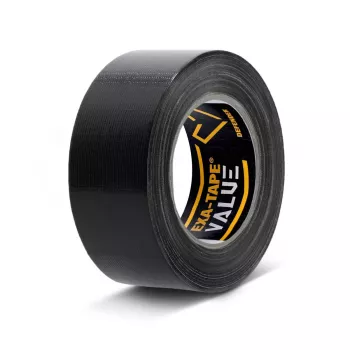 Adam Hall DTEXAVB50 Gaffer Tape, sort, 50 mm x 50 m