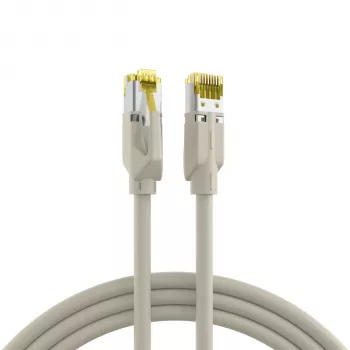 EFB-Elektronik RJ45 patchkabel Cat.6A S/FTP LSZH Draka UC900 TM31 grå 25 m