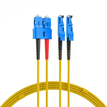 EFB Elektronik fibernetværkskabel E2000 (M) til SC singlemode (M)
