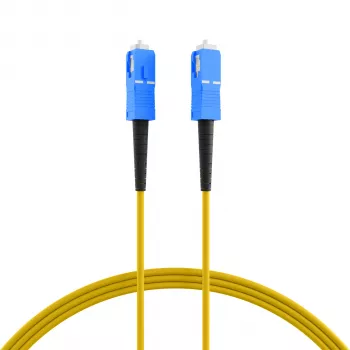 EFB-Elektronik simplex fiberpatchkabel SC-SC G657.A2 5m 3,0mm gul 9/125µm