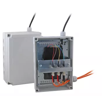 EFB Elektronik Glasfiber-fordelerboks - RAL 7035 - 12x SC-Duplex OM4