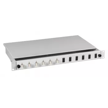 EFB-Elektronik LC OS2 splejseboks 48 pigtails/24 koblinger 1U 19
