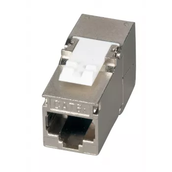 EFB Elektronik RJ45 Keystone Slimline Cat.6A sølv STP PVP Component 12-pak - Power over Ethernet - RJ-45
