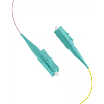 EFB Elektronik fiberpigtail LC 50/125 OM3 12-farvesæt 2m - kabel-/adaptersæt - multimode