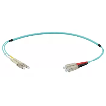 EFB Elektronik IPL-DF-LCUSCU-3-0200 fiberoptisk patchkabel 2 m OM3 LC til SC