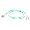 EFB Elektronik IPL-DR-LCULCU-3-0050 Glasfiber-patchkabel, 0,5 m, OM3, LC Duplex, aqua