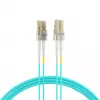 EFB Electronics duplex jumper LC-LC 50/125 OM3 LSZH aqua flat twin 3x5mm 5m