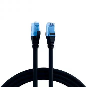 EFB K8109SW.1.5 patchkabel U/UTP Cat.6A 1,5 m sort