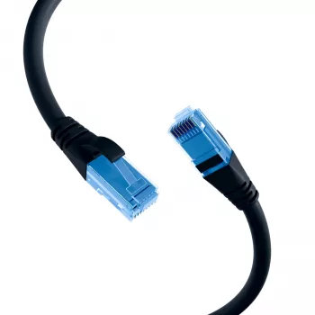 EFB K8109SW.1.5 patchkabel U/UTP Cat.6A 1,5 m sort
